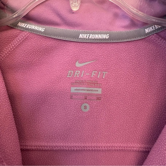 Nike Running Half Zip Purple Women’s Small Sweatshirt Jacket - Picture 5 of 11